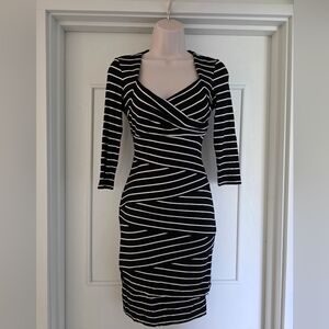 Slimming WHBM Midi Dress - Size 00